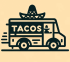 logo de food truck mexicain spécialisé en tacos